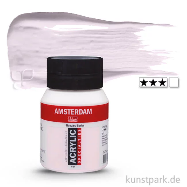 Artikelbild 1 des Artikels “Talens AMSTERDAM Acrylfarben 500 ml Flasche | 821 Perlviolett“