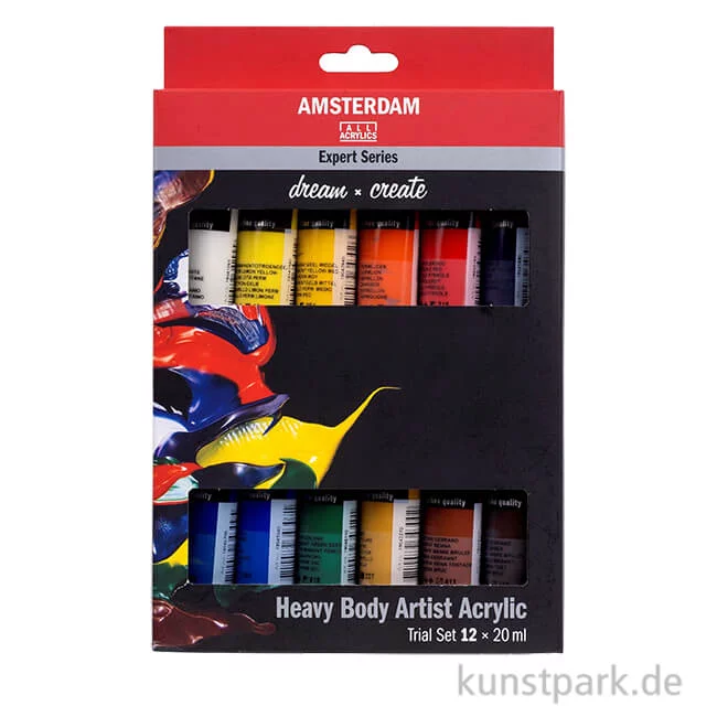 Artikelbild 1 des Artikels “Talens AMSTERDAM Acrylfarben Expert Probierset mit 12 x 20 ml “