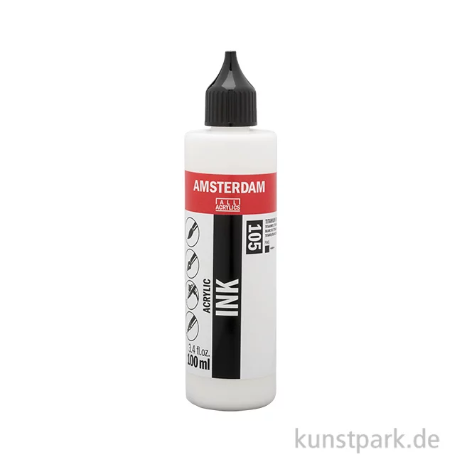 Artikelbild 1 des Artikels “Talens AMSTERDAM Acrylic Ink, 100 ml, Titanweiß “