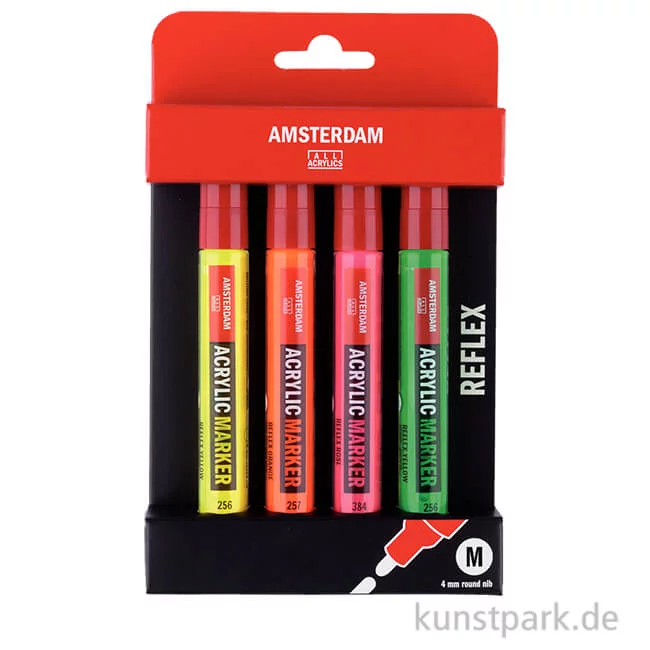 Artikelbild 1 des Artikels “Talens AMSTERDAM Acrylic Marker - Reflex Set 4x4 mm “
