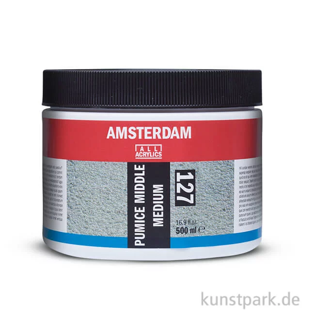 Artikelbild 1 des Artikels “Talens AMSTERDAM Bimsstein Strukturpaste mittelfein 500 ml“