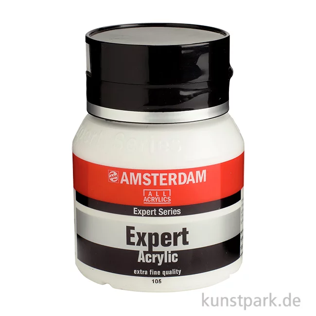 Artikelbild 1 des Artikels “Talens AMSTERDAM Expert Acrylfarbe, 400 ml Flasche, Titanweiß “
