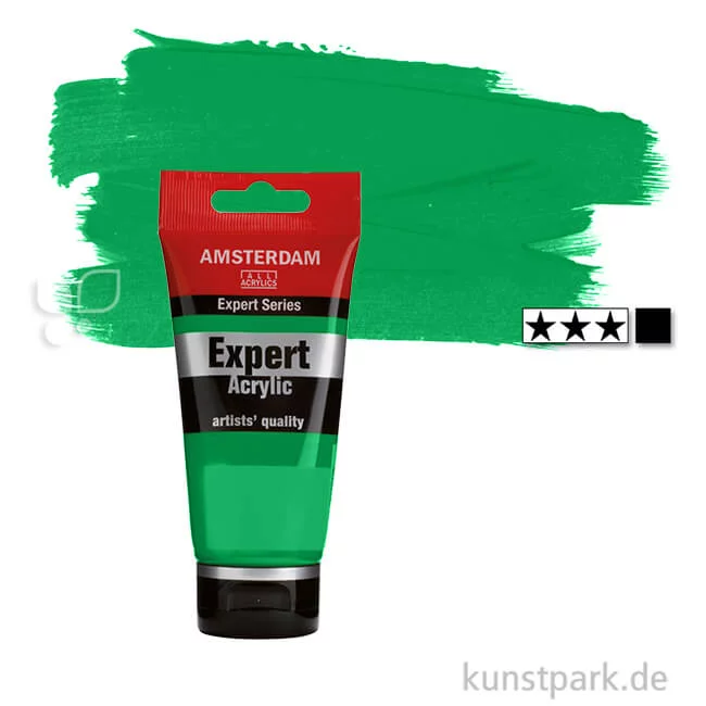 Artikelbild 1 des Artikels “Talens AMSTERDAM Expert Acrylfarben 75 ml Einzelfarbe | 618 Permanentgrün hell“