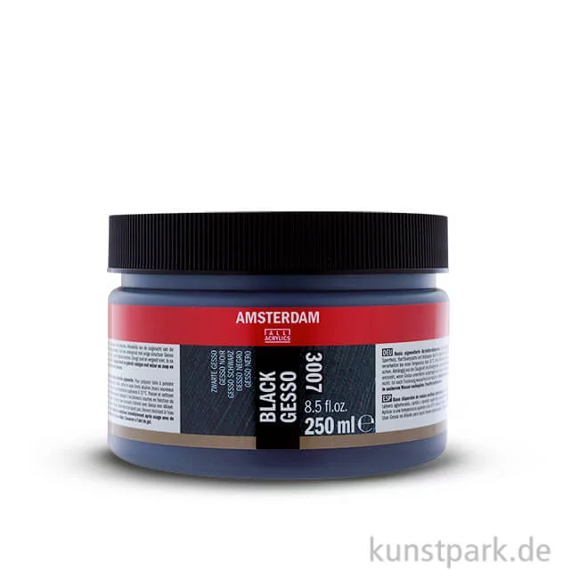 Artikelbild 1 des Artikels “Talens AMSTERDAM Gesso schwarz 250 ml“