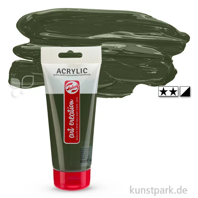 Artikelbild 1 des Artikels “Talens Art Creation Acrylfarben 200 ml Tube | 620 Olivgrün“