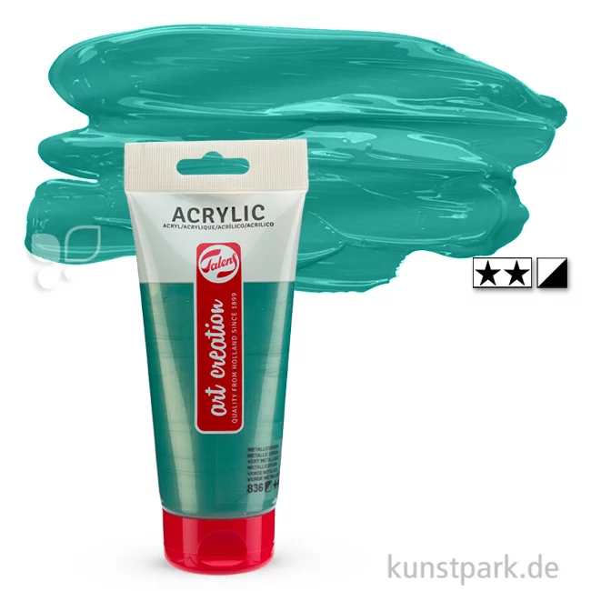 Artikelbild 1 des Artikels “Talens Art Creation Acrylfarben 200 ml Tube | 836 Metallicgrün“