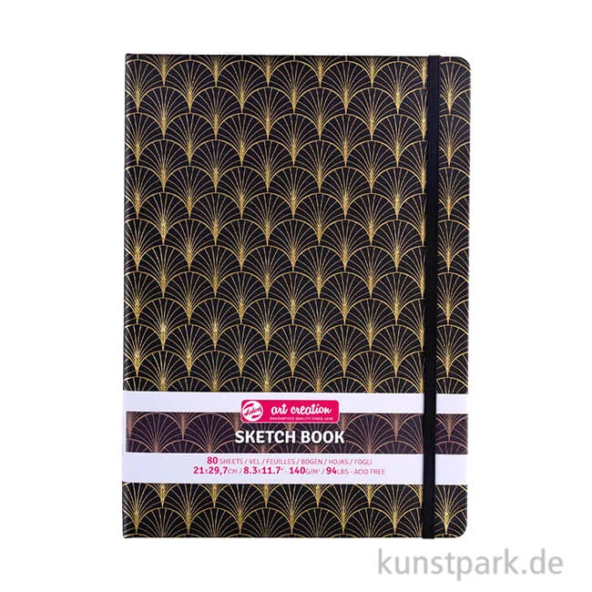 Artikelbild 1 des Artikels “Talens Art Creation - Skizzenbuch Art Deco, 80 Blatt, 140g 21 x 29,7 cm (A4)“