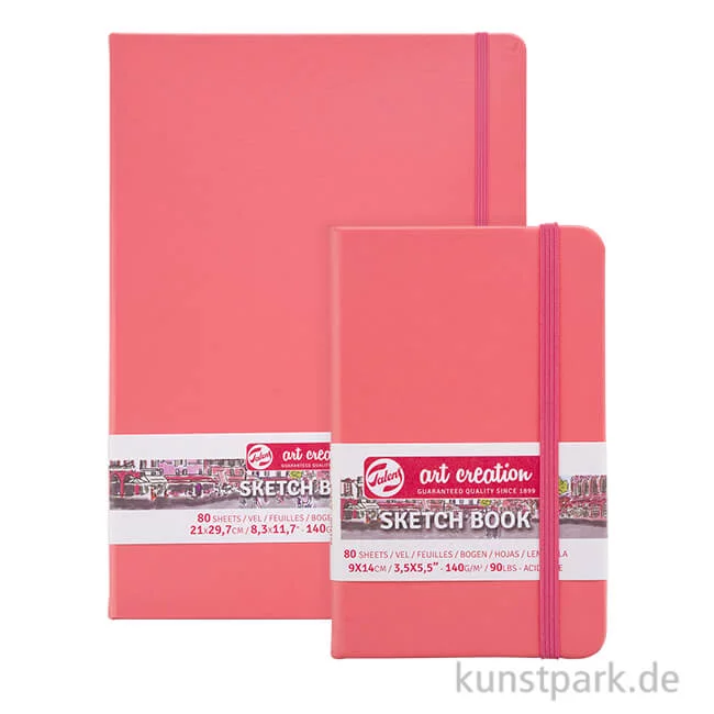 Artikelbild 1 des Artikels “Talens Art Creation - Skizzenbuch Coral Red, 80 Blatt, 140g “