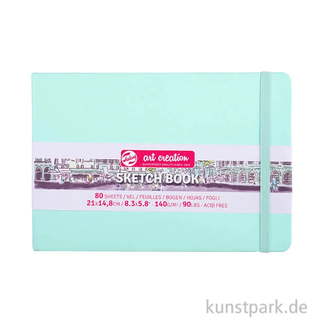 Artikelbild 1 des Artikels “Talens Art Creation - Skizzenbuch Fresh Mint, 80 Blatt, 140g 21 x 15 cm“