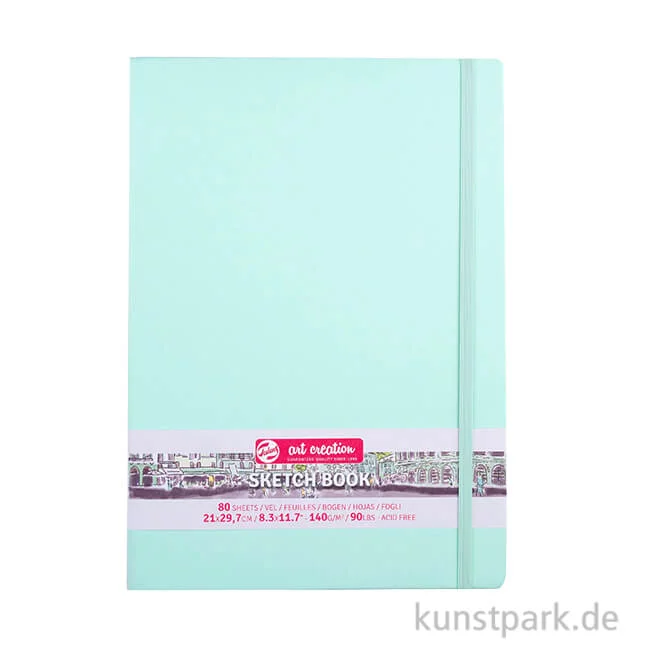 Artikelbild 1 des Artikels “Talens Art Creation - Skizzenbuch Fresh Mint, 80 Blatt, 140g 21 x 30 cm (A4)“