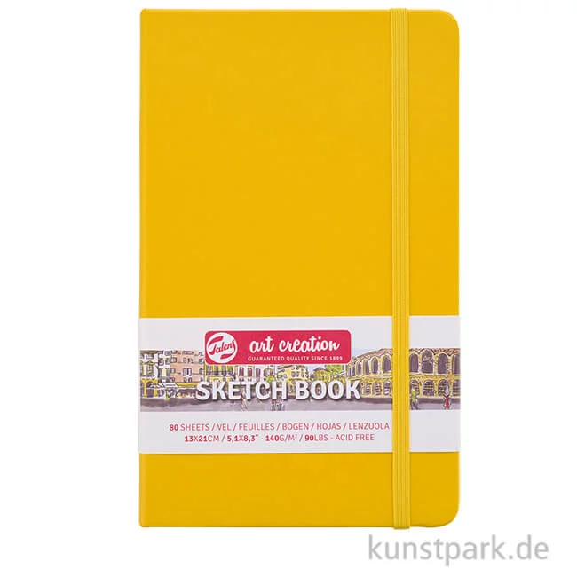 Artikelbild 1 des Artikels “Talens Art Creation - Skizzenbuch Golden Yellow, 80 Blatt, 140g 13 x 21 cm“