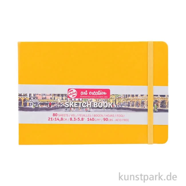 Artikelbild 1 des Artikels “Talens Art Creation - Skizzenbuch Golden Yellow, 80 Blatt, 140g 21 x 15 cm“