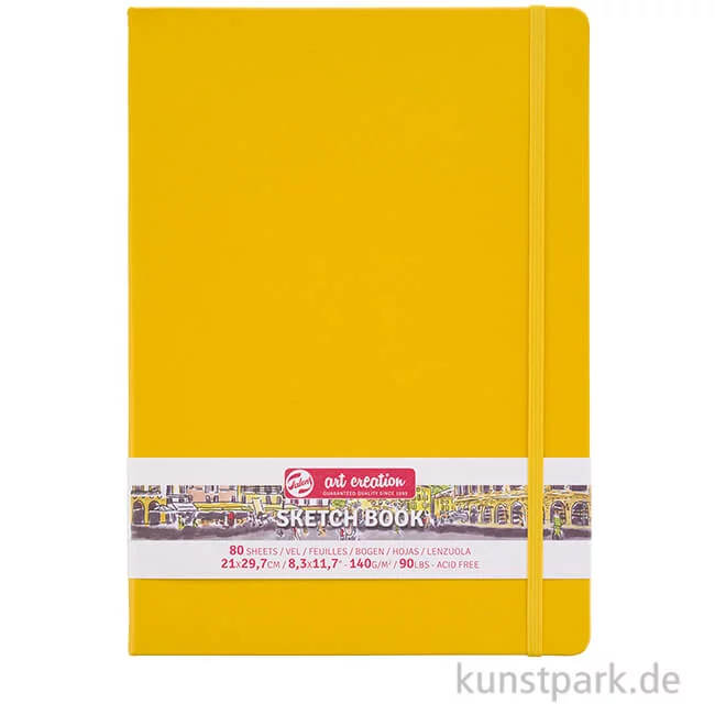 Artikelbild 1 des Artikels “Talens Art Creation - Skizzenbuch Golden Yellow, 80 Blatt, 140g 21 x 30 cm“