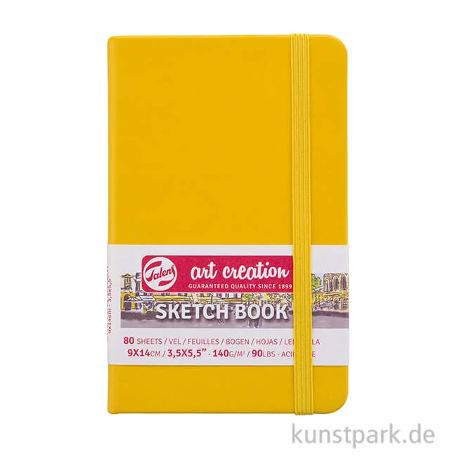 Artikelbild 1 des Artikels “Talens Art Creation - Skizzenbuch Golden Yellow, 80 Blatt, 140g 9 x 14 cm“