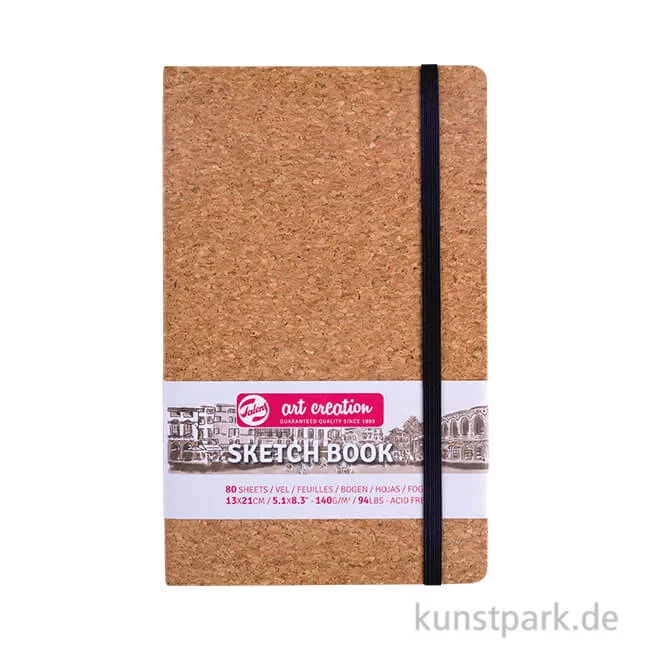Artikelbild 1 des Artikels “Talens Art Creation - Skizzenbuch Kork, 80 Blatt, 140g 13 x 21 cm“