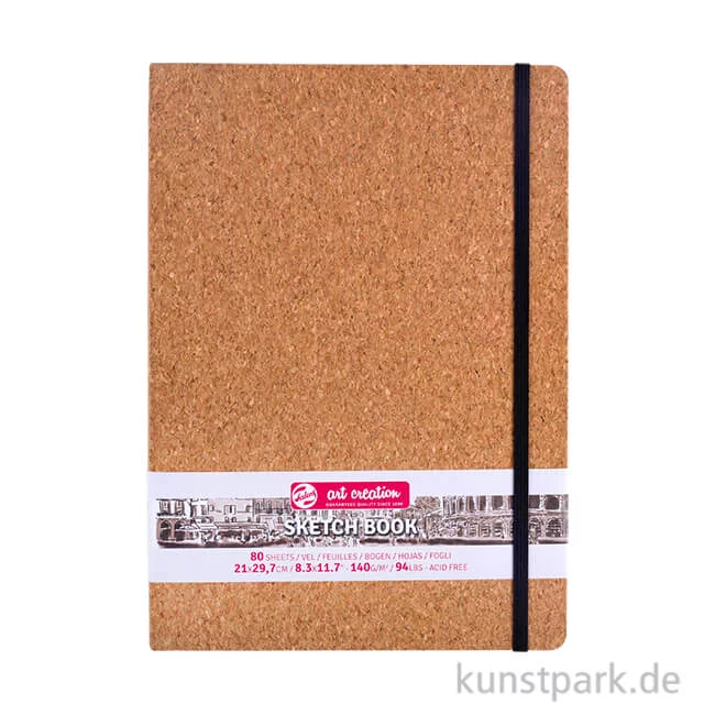 Artikelbild 1 des Artikels “Talens Art Creation - Skizzenbuch Kork, 80 Blatt, 140g 21 x 29,7 cm (A4)“
