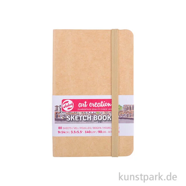 Artikelbild 1 des Artikels “Talens Art Creation - Skizzenbuch Kraft, 80 Blatt, 140g 9 x 14 cm“