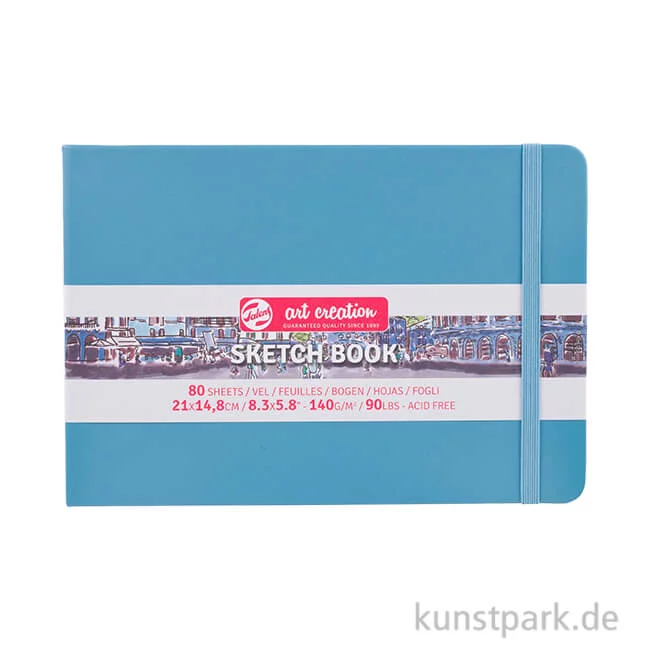 Artikelbild 1 des Artikels “Talens Art Creation - Skizzenbuch Lake Blue, 80 Blatt, 140g 21 x 15 cm“