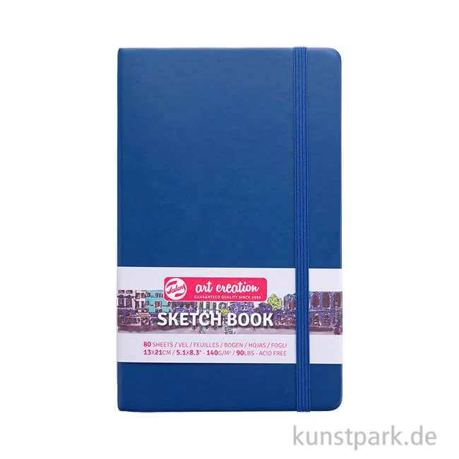 Artikelbild 1 des Artikels “Talens Art Creation - Skizzenbuch Navy Blue, 80 Blatt, 140g 13 x 21 cm“