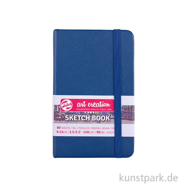 Artikelbild 1 des Artikels “Talens Art Creation - Skizzenbuch Navy Blue, 80 Blatt, 140g 9 x 14 cm“