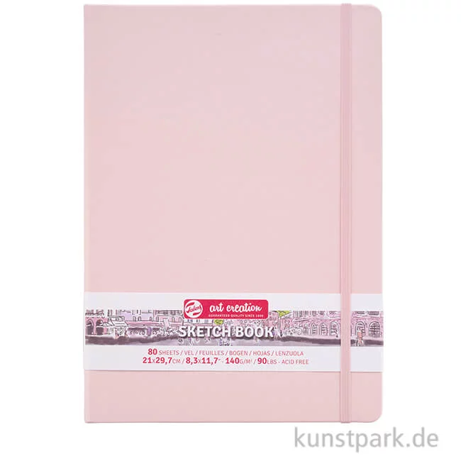 Artikelbild 1 des Artikels “Talens Art Creation - Skizzenbuch Pastel Pink, 80 Blatt, 140g 21 x 30 cm“