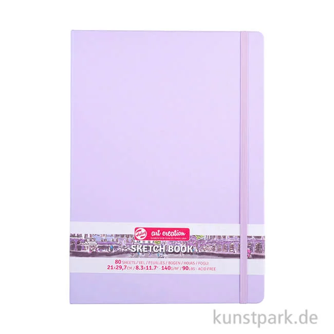 Artikelbild 1 des Artikels “Talens Art Creation - Skizzenbuch Pastel Violet, 80 Blatt, 140g 21 x 30 cm (A4)“