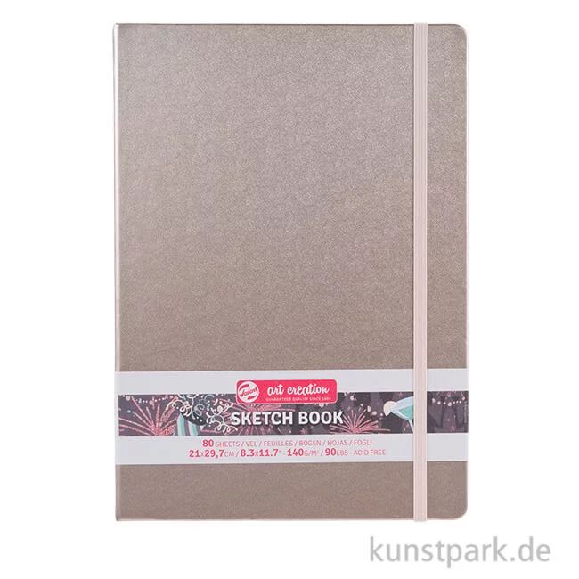 Artikelbild 1 des Artikels “Talens Art Creation - Skizzenbuch Pink Champagne, 80 Blatt, 140g 21 x 30 cm (A4)“