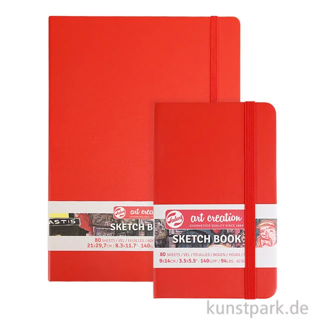 Artikelbild 1 des Artikels “Talens Art Creation - Skizzenbuch Rot, 80 Blatt, 140g “