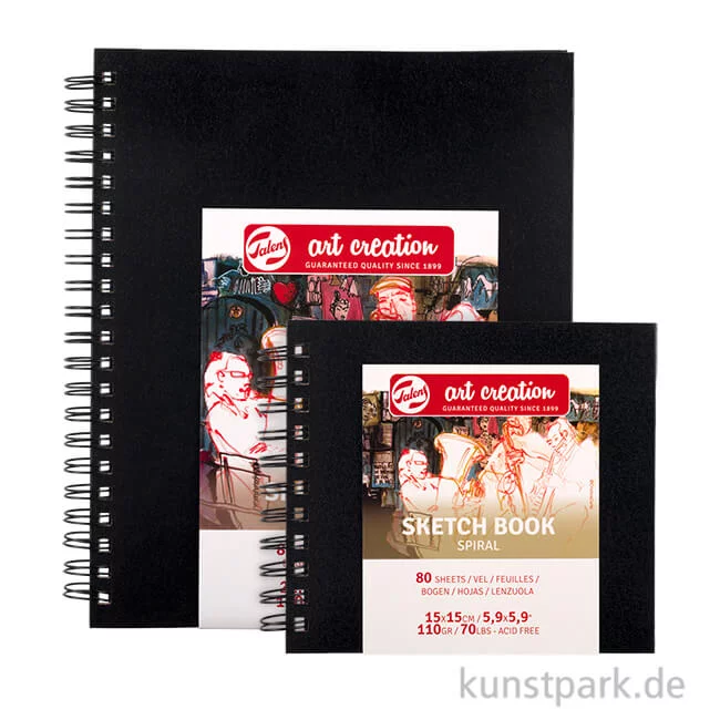 Artikelbild 1 des Artikels “Talens Art Creation - Skizzenbuch Spiral, 80 Blatt, 110g “