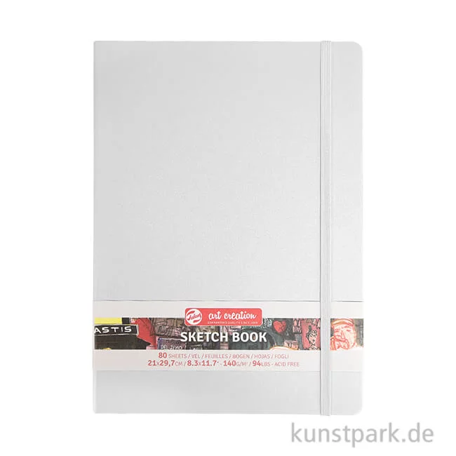 Artikelbild 1 des Artikels “Talens Art Creation - Skizzenbuch Weiß, 80 Blatt, 140g 21 x 29,7 cm (A4)“