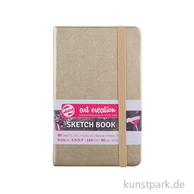 Artikelbild 1 des Artikels “Talens Art Creation - Skizzenbuch White Gold, 80 Blatt, 140g 9 x 14 cm“