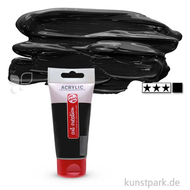 Artikelbild 1 des Artikels “Talens Art Creation Acrylfarben 75 ml Tube | 701 Elfenbeinschwarz“