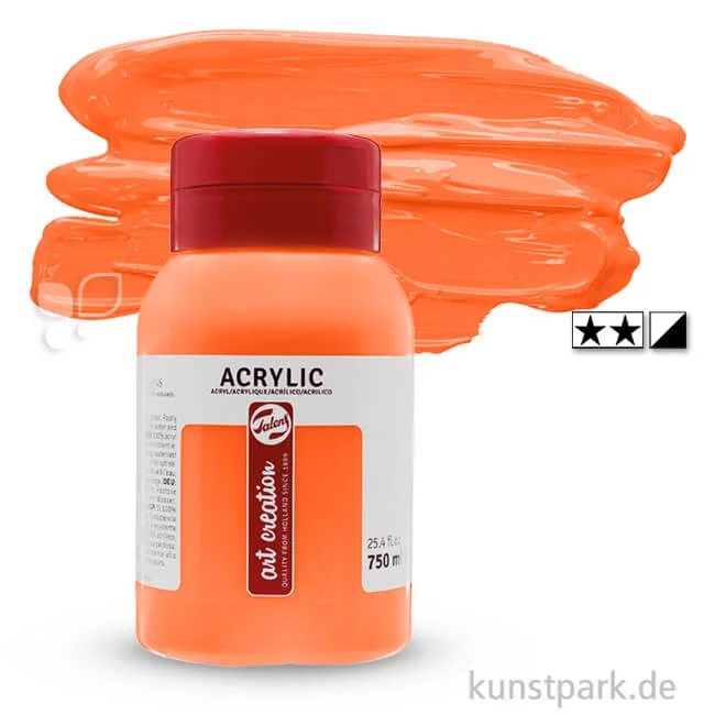 Artikelbild 1 des Artikels “Talens Art Creation Acrylfarben 750 ml Flasche | 276 Azo Orange“