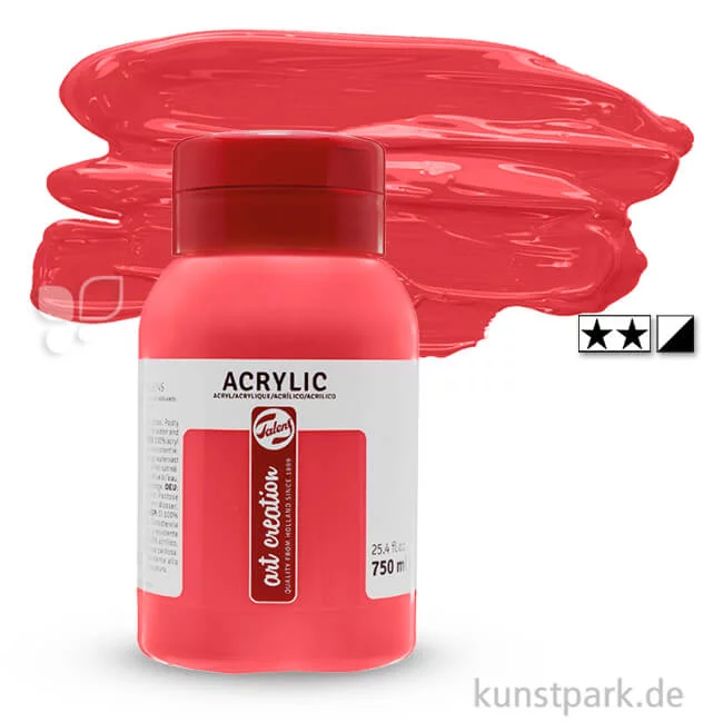 Artikelbild 1 des Artikels “Talens Art Creation Acrylfarben 750 ml Flasche | 396 Naphtolrot mittel“