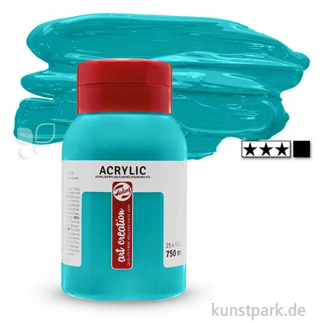 Artikelbild 1 des Artikels “Talens Art Creation Acrylfarben 750 ml Flasche | 661 Türkisgrün“