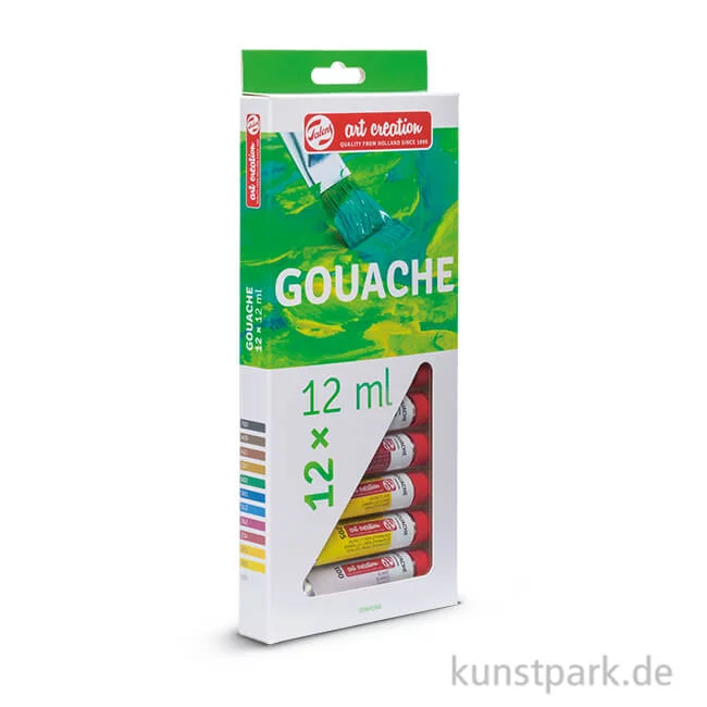 Artikelbild 1 des Artikels “Talens Art Creation Gouache Set mit 12 Tuben 12 ml “