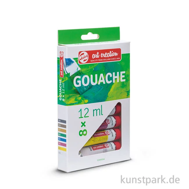 Artikelbild 1 des Artikels “Talens Art Creation Gouache Set mit 8 Tuben 12 ml “