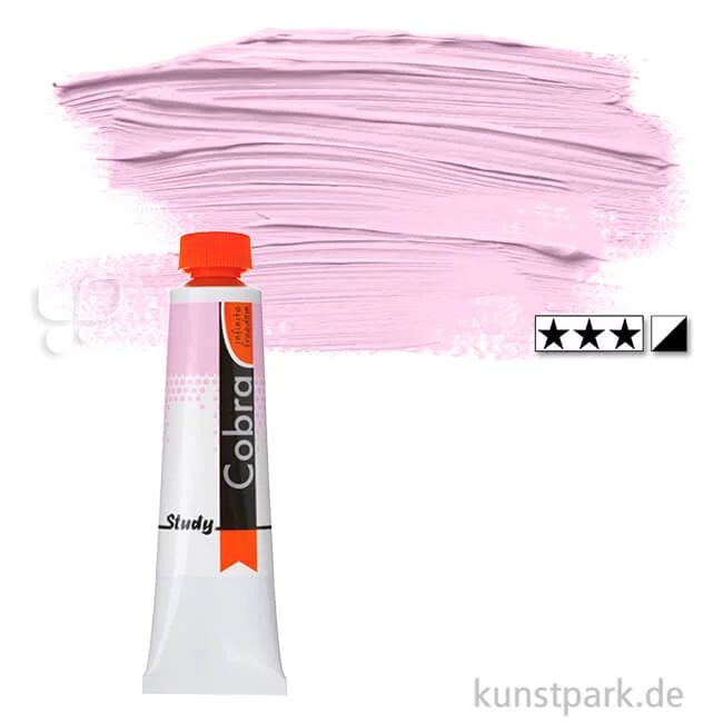 Artikelbild 1 des Artikels “Talens COBRA Study wasservermalbare Ölfarbe 40 ml | 330 Persischrosa“