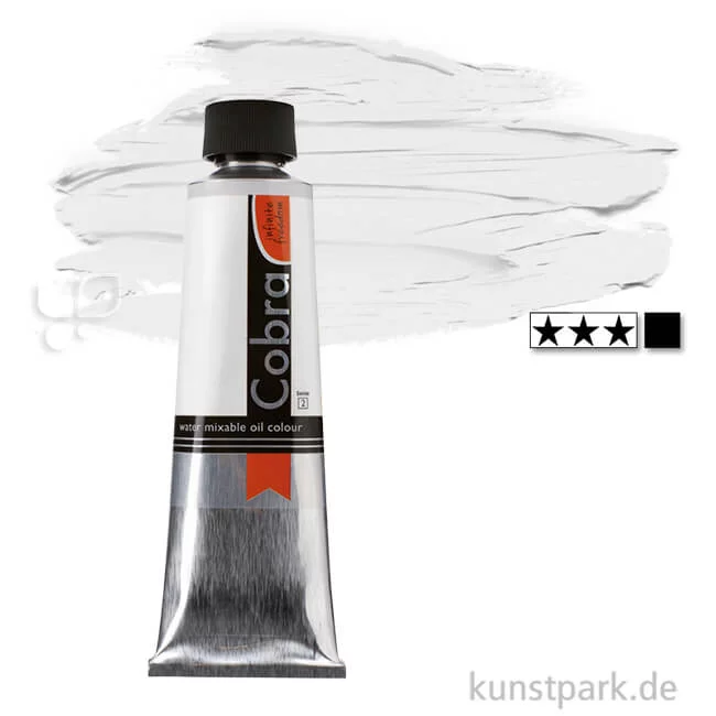 Artikelbild 1 des Artikels “Talens COBRA wassermischbare Ölfarben 150 ml | 105 Titanweiss“