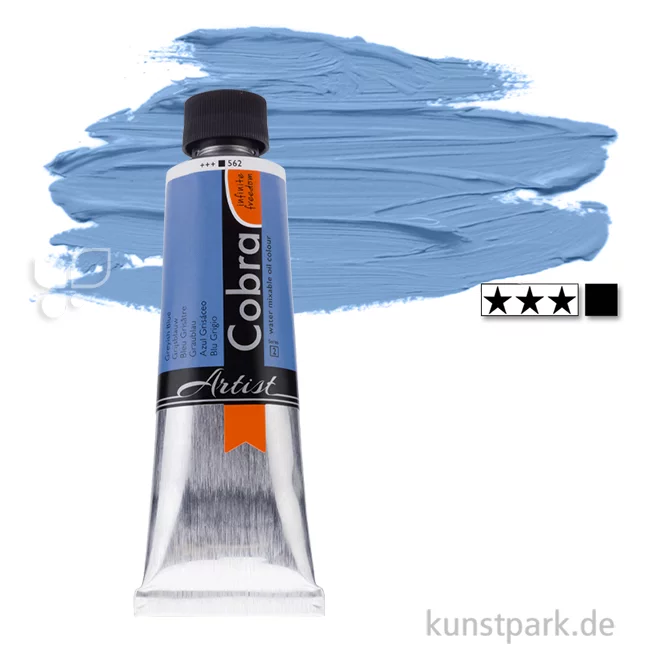 Artikelbild 1 des Artikels “Talens COBRA wassermischbare Ölfarben 150 ml | 562 Graublau“