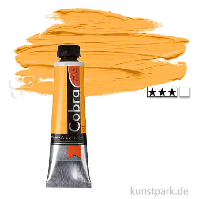 Artikelbild 1 des Artikels “Talens COBRA wassermischbare Ölfarben 40 ml | 244 Indischgelb“