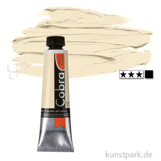 Artikelbild 1 des Artikels “Talens COBRA wassermischbare Ölfarben 40 ml | 291 Titanbuff“