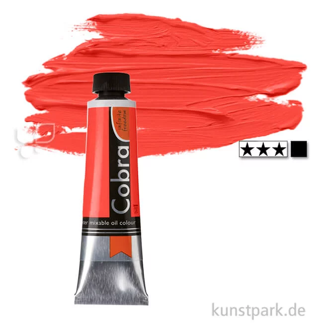 Artikelbild 1 des Artikels “Talens COBRA wassermischbare Ölfarben 40 ml | 314 Kadmium Rot Mittel“