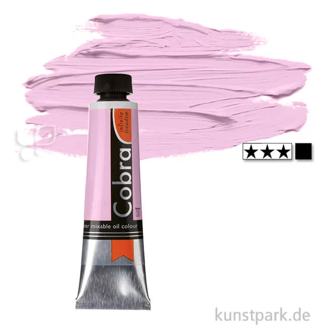 Artikelbild 1 des Artikels “Talens COBRA wassermischbare Ölfarben 40 ml | 330 Persischrosa“
