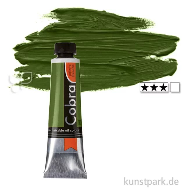 Artikelbild 1 des Artikels “Talens COBRA wassermischbare Ölfarben 40 ml | 620 Olivgrün“