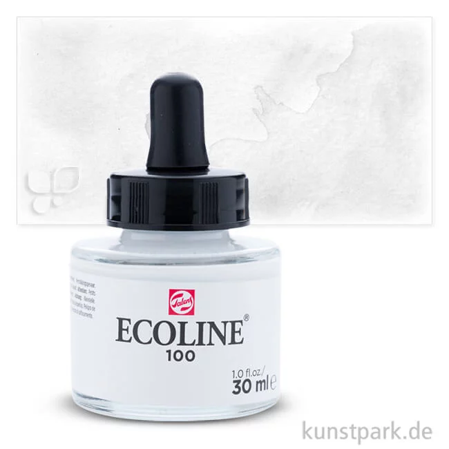 Artikelbild 1 des Artikels “Talens ECOLINE - Flüssige Wasserfarbe 30 ml | 100 Weiß“