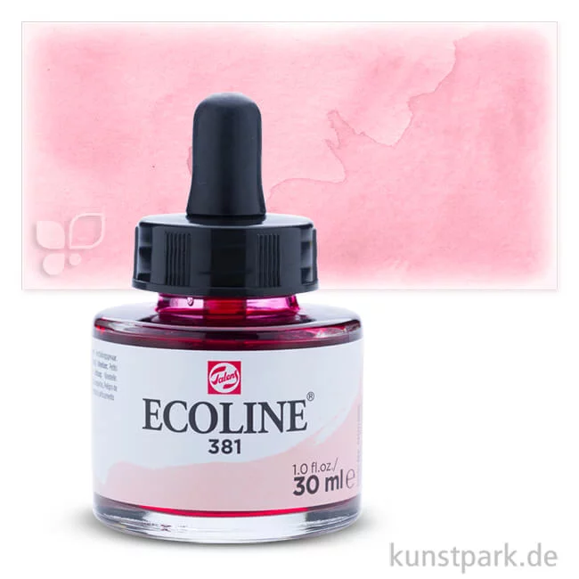 Artikelbild 1 des Artikels “Talens ECOLINE - Flüssige Wasserfarbe 30 ml | 381 Pastellrot“