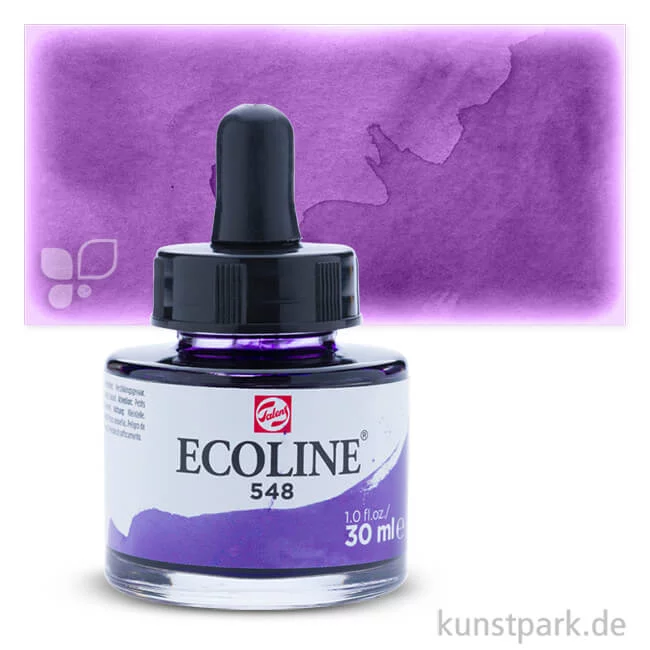 Artikelbild 1 des Artikels “Talens ECOLINE - Flüssige Wasserfarbe 30 ml | 548 Blauviolett“