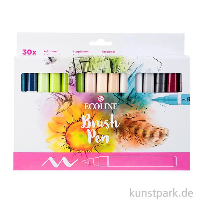 Artikelbild 1 des Artikels “Talens ECOLINE Brush Pen 30er Set - Zusatzfarben “