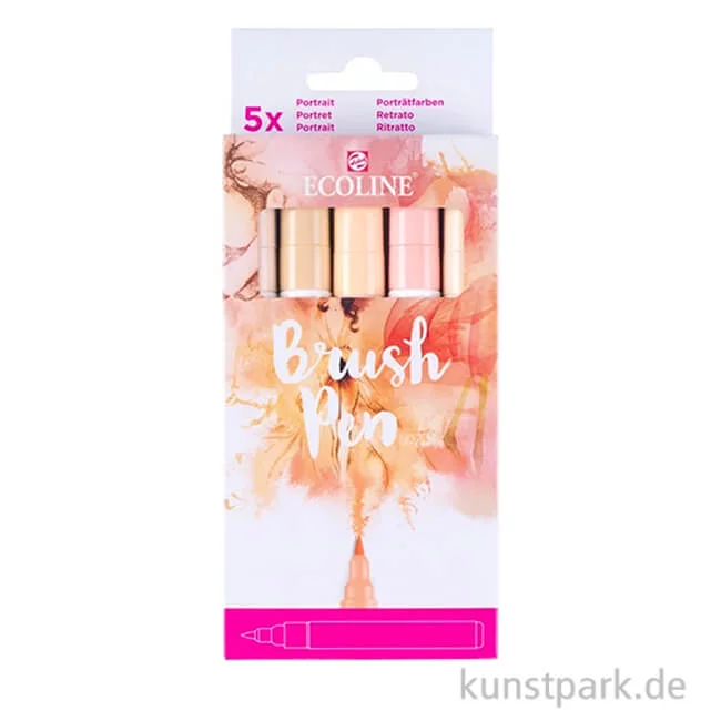 Artikelbild 1 des Artikels “Talens ECOLINE Brush Pen 5er Set - Beige Rosa “